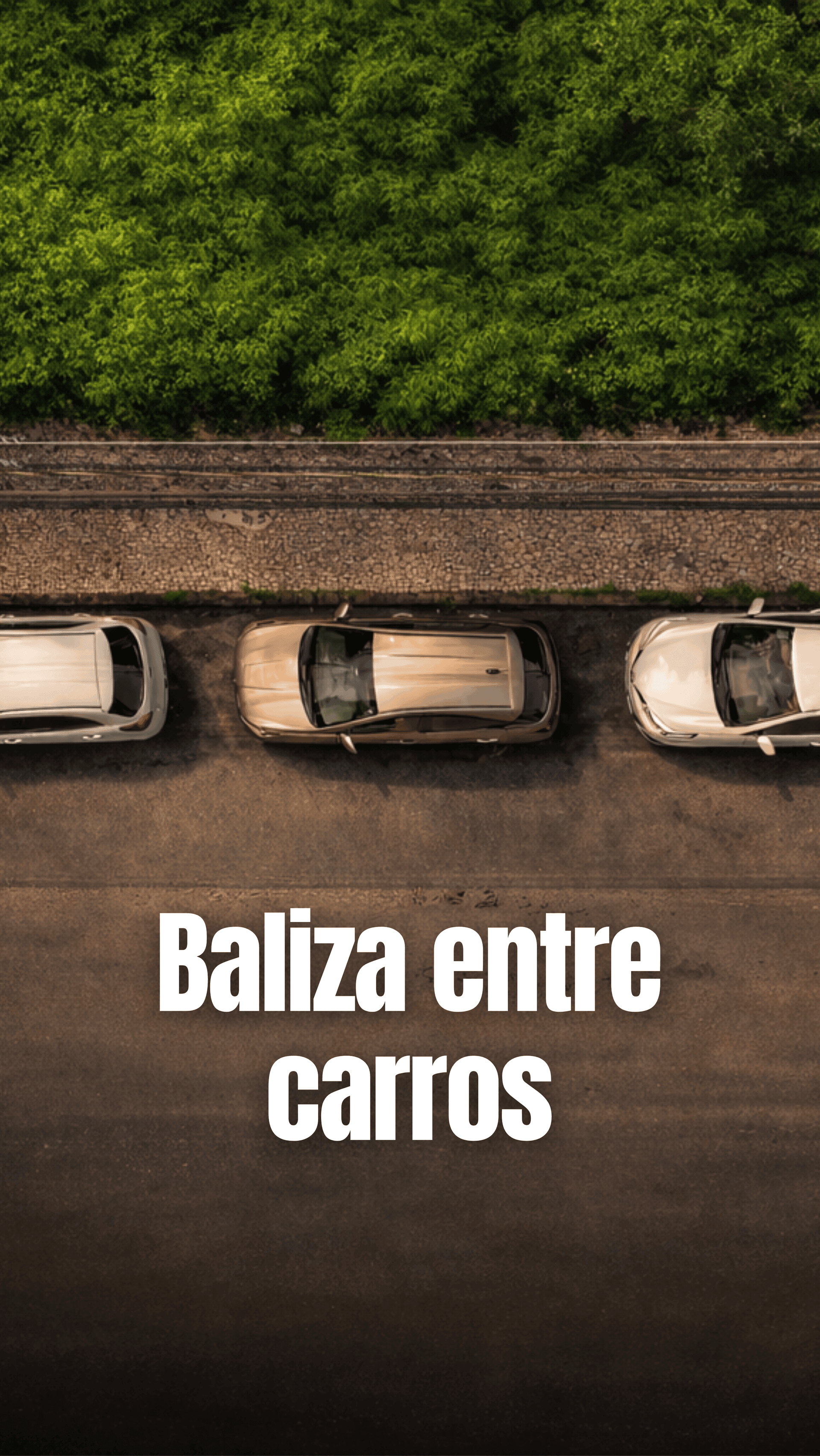 Baliza entre dois carros