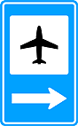 Placas-de-transito-Aprova-Detran-placa-de-servicos-auxiliares-aeroporto