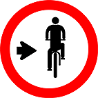 Placas-de-transito-Aprova-Detran-ciclista-transite-a-direita-R-35b